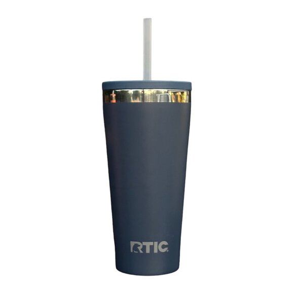 RTIC EVERYDAY TUMBLER 20oz - NAVY (CERAMIC LINING) - Picture 2 of 2